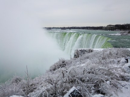 Winterliche Niagara Falls